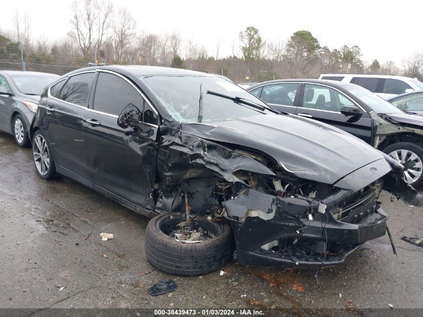 2017 FORD FUSION TITANIUM - 3FA6P0K93HR198351