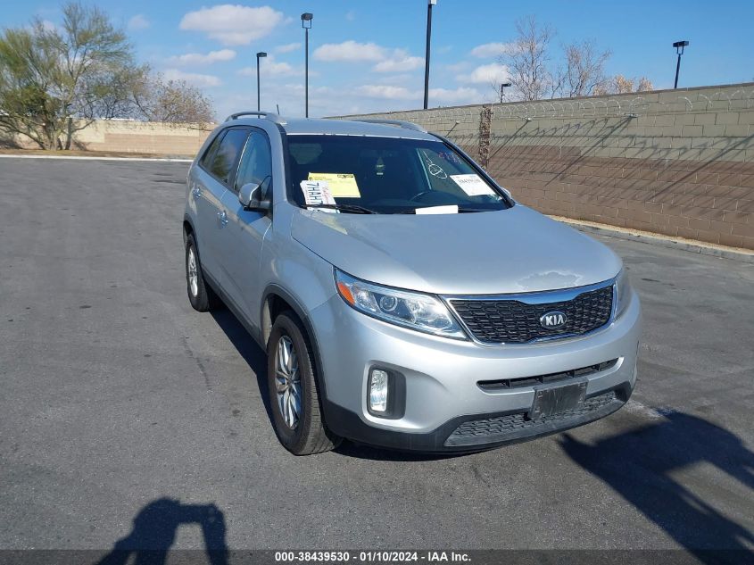 2014 KIA SORENTO LX - 5XYKT3A66EG484312