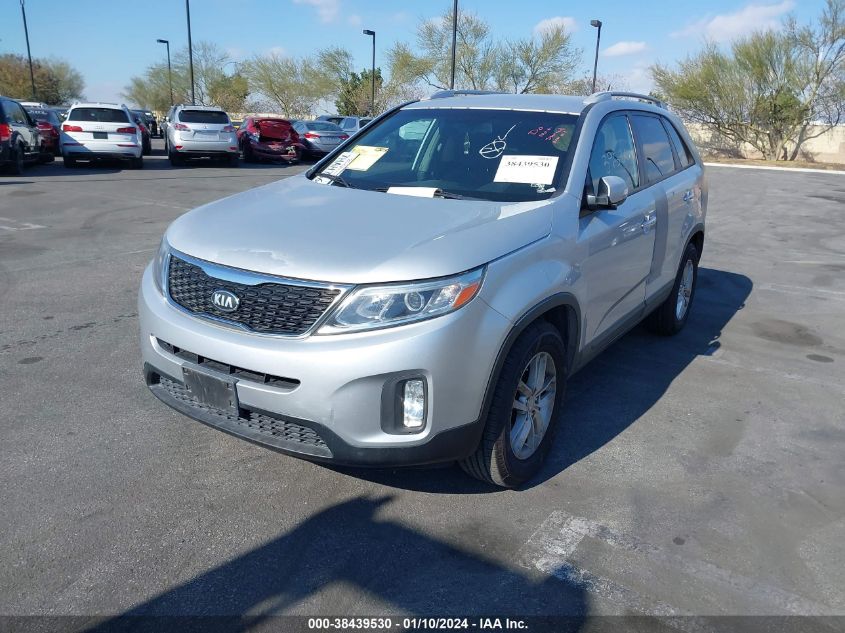 2014 KIA SORENTO LX - 5XYKT3A66EG484312