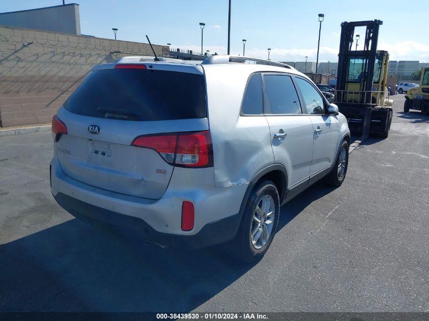 2014 KIA SORENTO LX - 5XYKT3A66EG484312