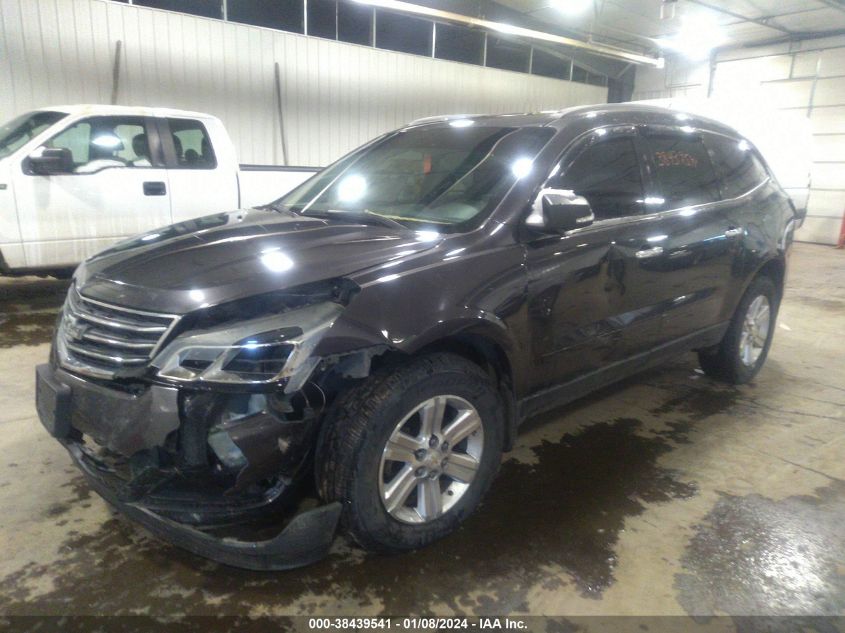 2014 CHEVROLET TRAVERSE LT - 1GNKVHKD6EJ102274