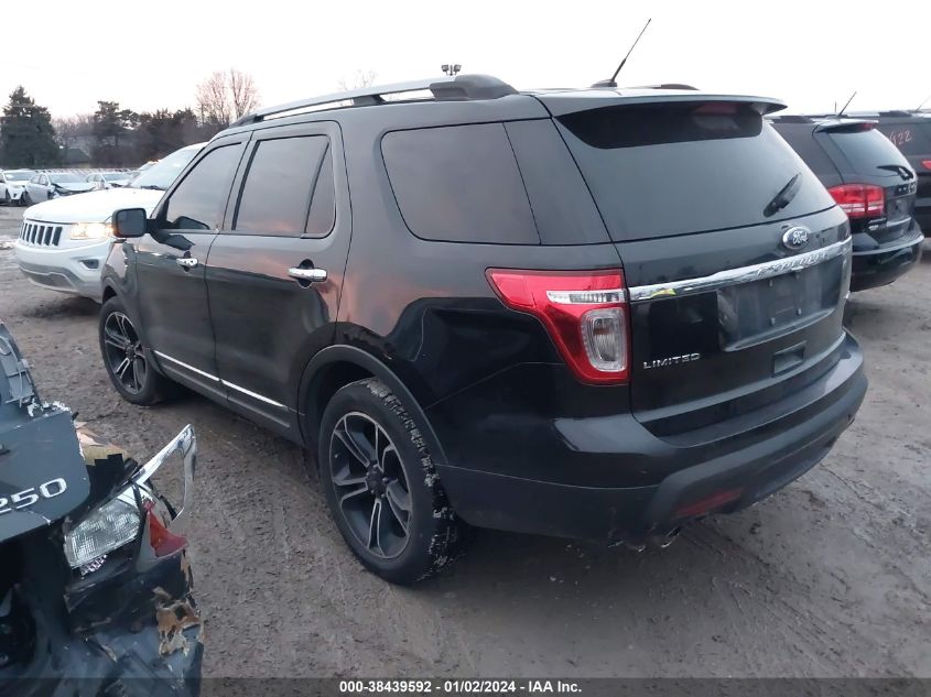 2013 FORD EXPLORER LIMITED - 1FM5K8F89DGC71689