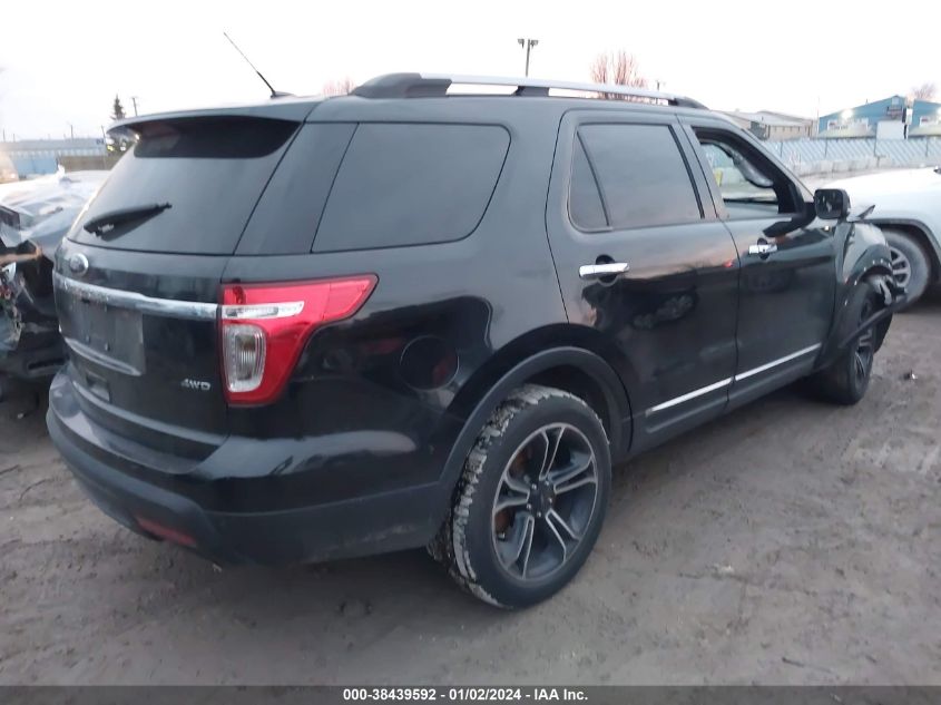 2013 FORD EXPLORER LIMITED - 1FM5K8F89DGC71689