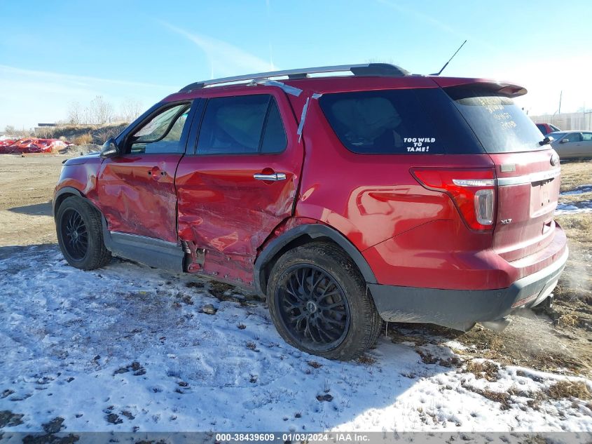 2014 FORD EXPLORER XLT - 1FM5K8D8XEGB97431