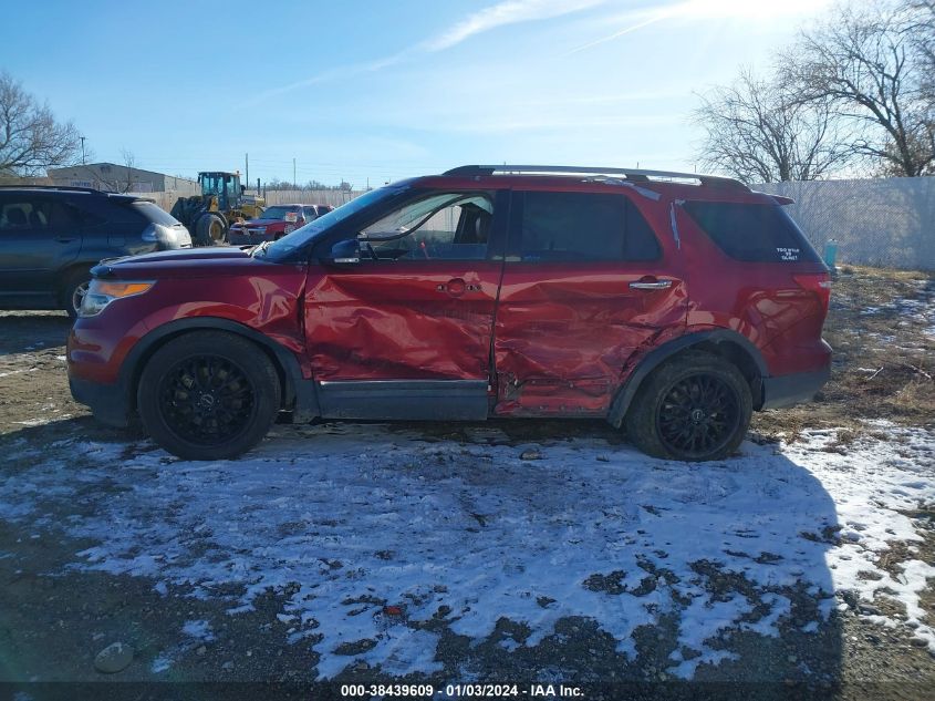 2014 FORD EXPLORER XLT - 1FM5K8D8XEGB97431