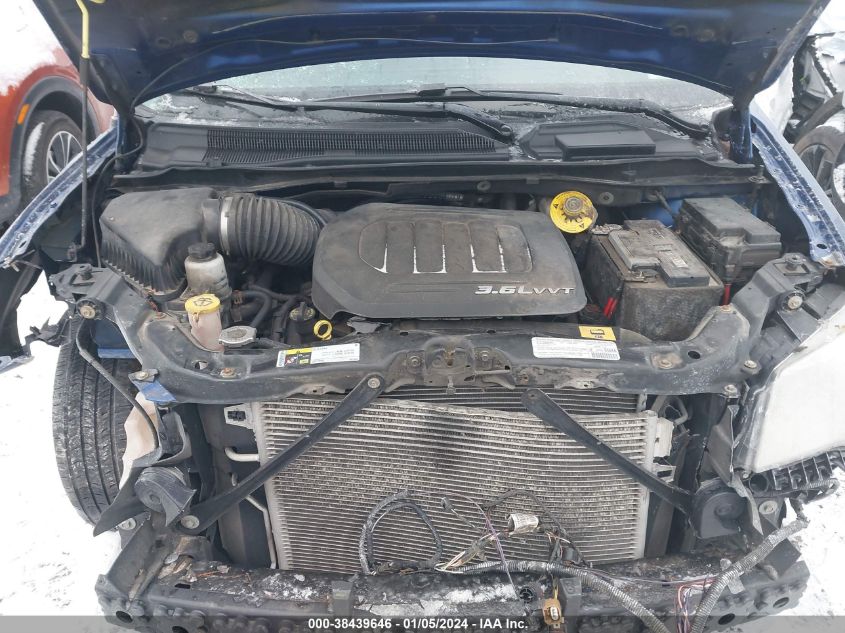 2013 DODGE GRAND CARAVAN SXT - 2C4RDGCG8DR778829