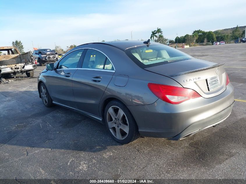2017 MERCEDES-BENZ CLA 250 - WDDSJ4EB5HN400163