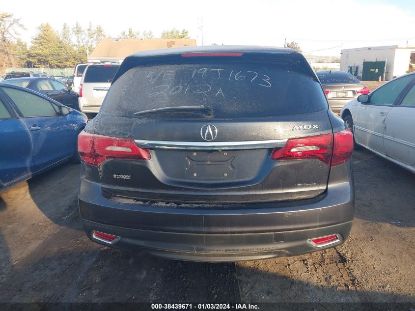 2014 ACURA MDX TECHNOLOGY PACKAGE - 5FRYD4H42EB021428