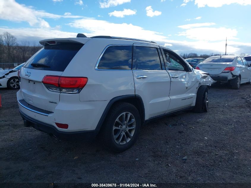 2016 JEEP GRAND CHEROKEE LIMITED - 1C4RJFBGXGC454895