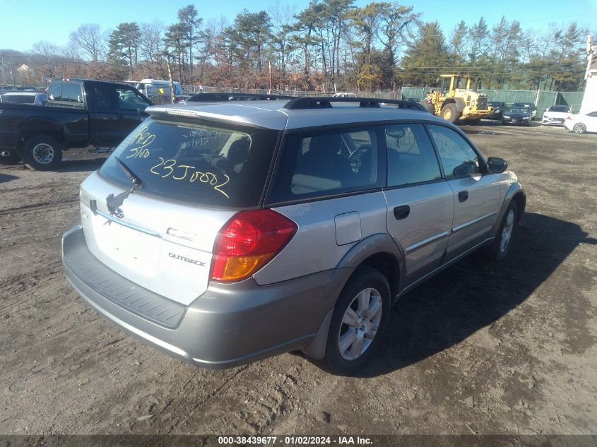 4S4BP61C367327388 | 2006 SUBARU OUTBACK