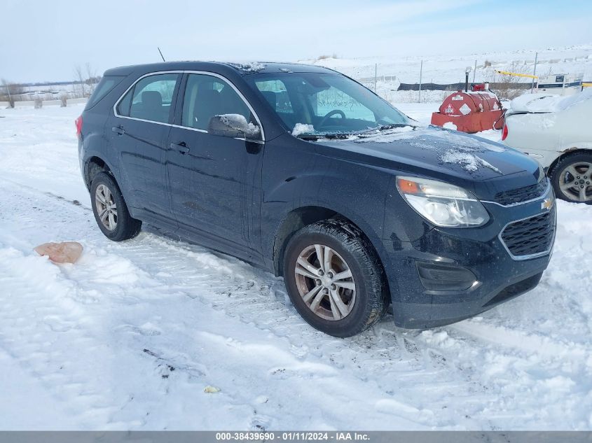 2016 CHEVROLET EQUINOX LS - 2GNFLEEK7G6206448