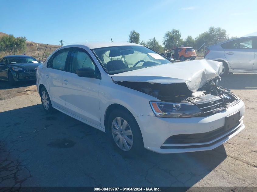 2016 VOLKSWAGEN JETTA S - 3VW267AJ4GM395179