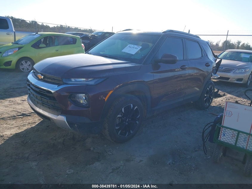 VIN KL79MPSL4PB180574 2023 CHEVROLET TRAILBLAZER LT