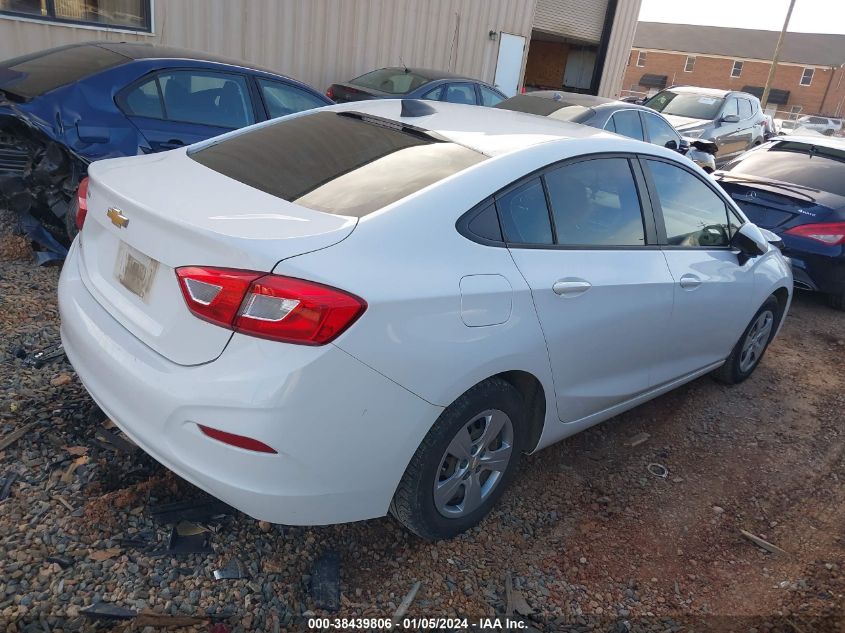 2018 CHEVROLET CRUZE LS - 1G1BC5SM7J7187686