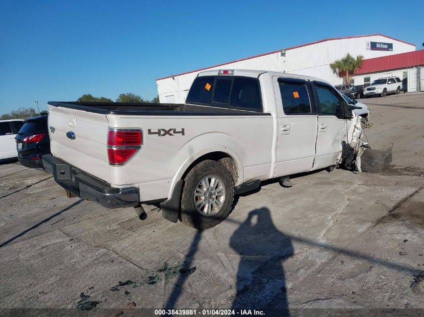 2013 FORD F-150 LARIAT - 1FTVW1ET9DKF92179