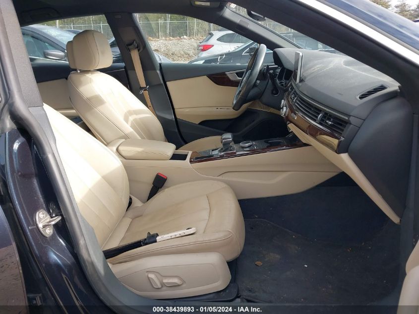 2018 AUDI A5 2.0T PREMIUM - WAUBNCF51JA131381