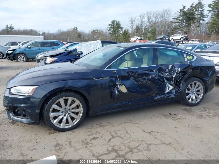 2018 AUDI A5 2.0T PREMIUM - WAUBNCF51JA131381
