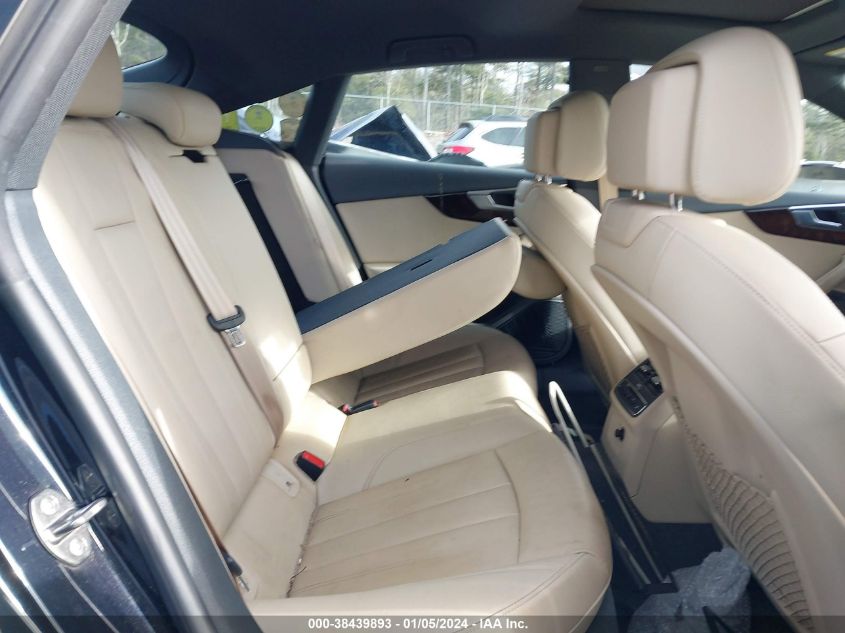 2018 AUDI A5 2.0T PREMIUM - WAUBNCF51JA131381
