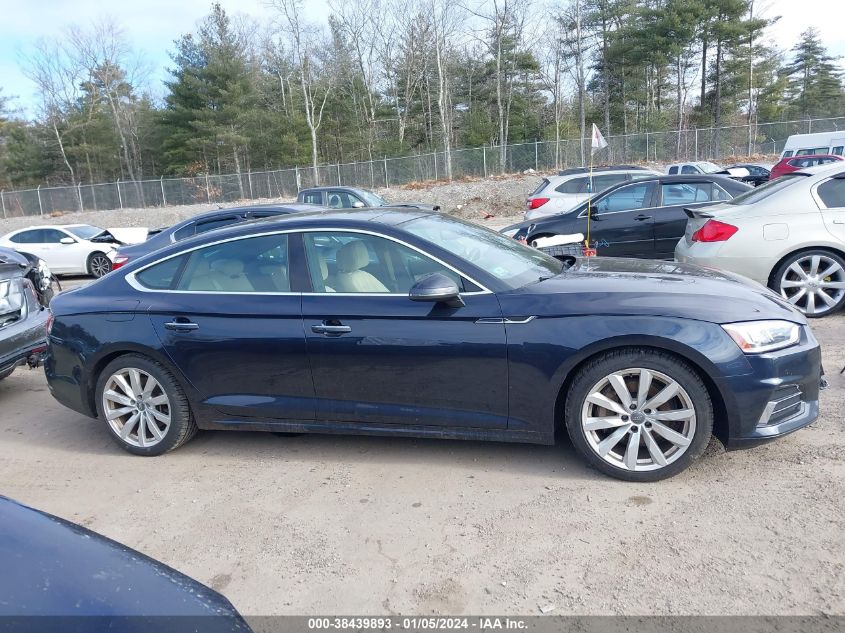 2018 AUDI A5 2.0T PREMIUM - WAUBNCF51JA131381