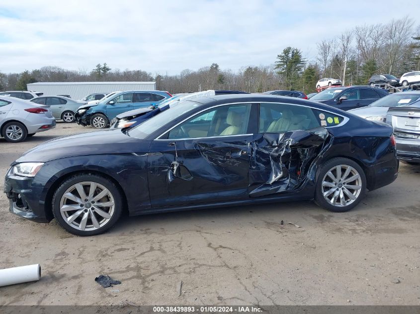 2018 AUDI A5 2.0T PREMIUM - WAUBNCF51JA131381