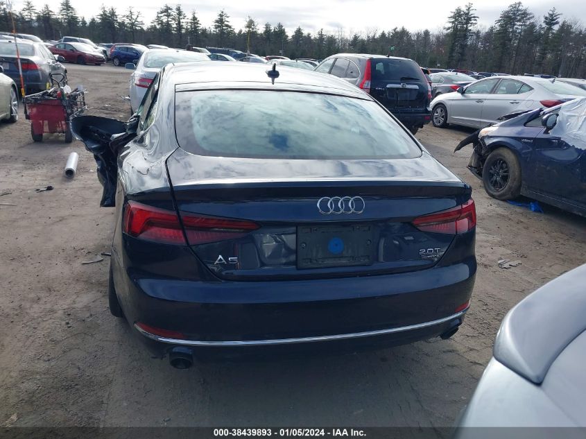 2018 AUDI A5 2.0T PREMIUM - WAUBNCF51JA131381