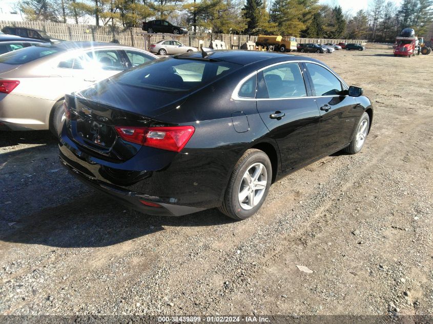 2024 CHEVROLET MALIBU FWD 1FL - 1G1ZC5ST5RF153138