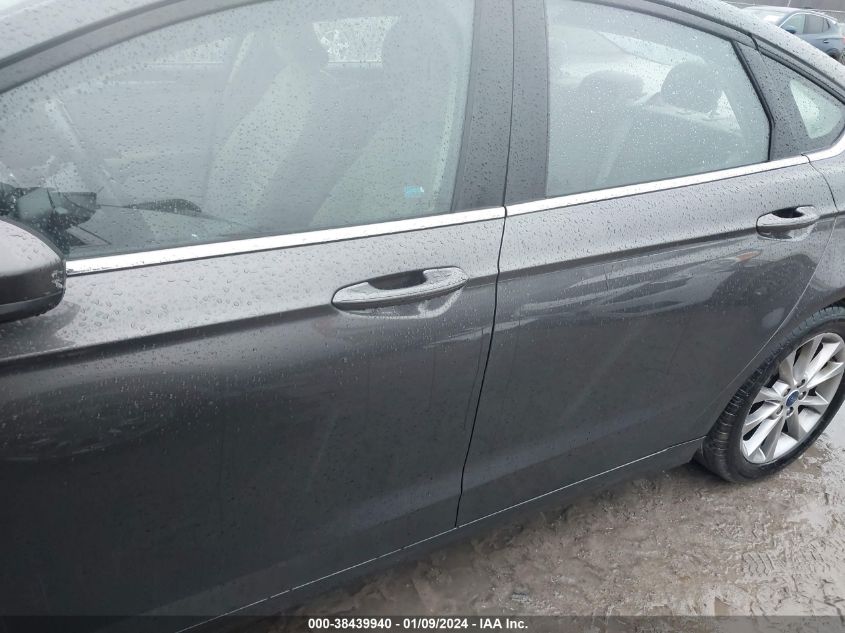 VIN 3FA6P0HD2HR126665 2017 FORD FUSION SE