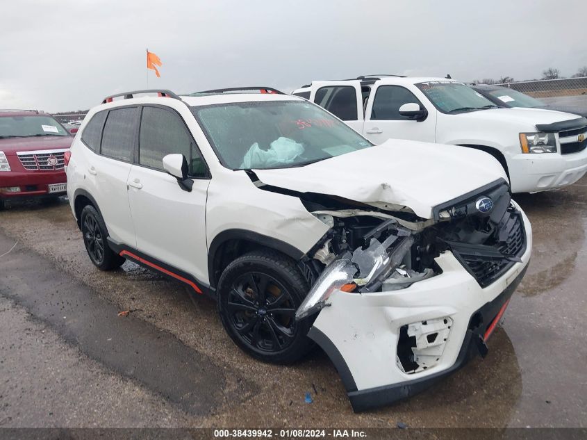 2019 SUBARU FORESTER SPORT - JF2SKAPC9KH401609