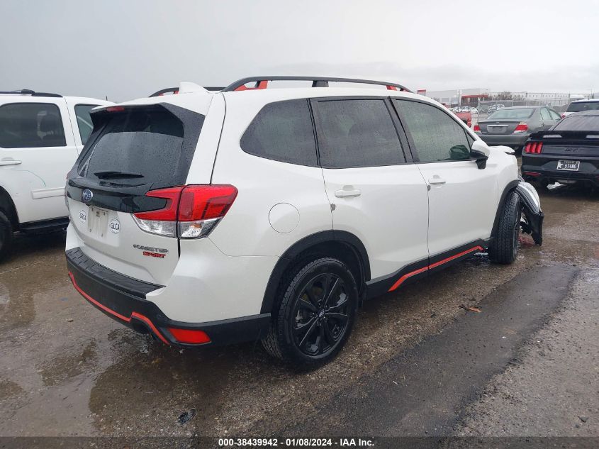 2019 SUBARU FORESTER SPORT - JF2SKAPC9KH401609