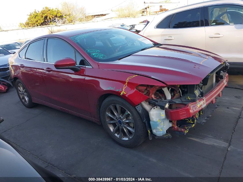 2017 FORD FUSION SE - 3FA6P0H74HR215700