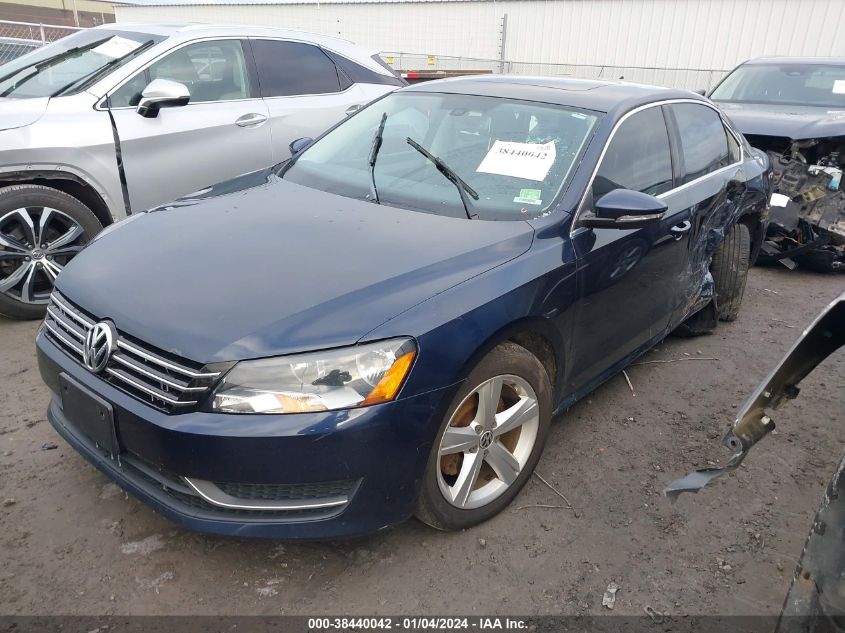 1VWBP7A39CC047887 | 2012 VOLKSWAGEN PASSAT