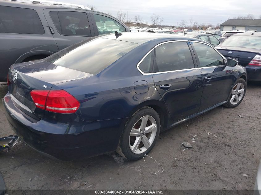 1VWBP7A39CC047887 | 2012 VOLKSWAGEN PASSAT