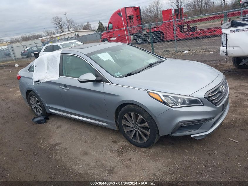 2015 HYUNDAI SONATA SPORT/LIMITED - 5NPE34AF3FH02276