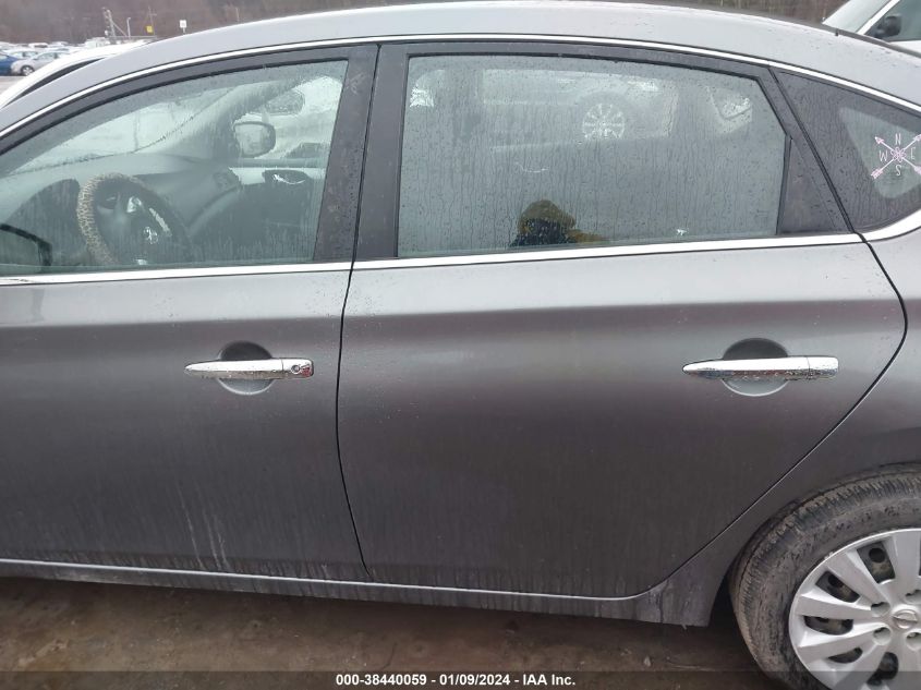 VIN 3N1AB7AP1KY226160 2019 NISSAN SENTRA S