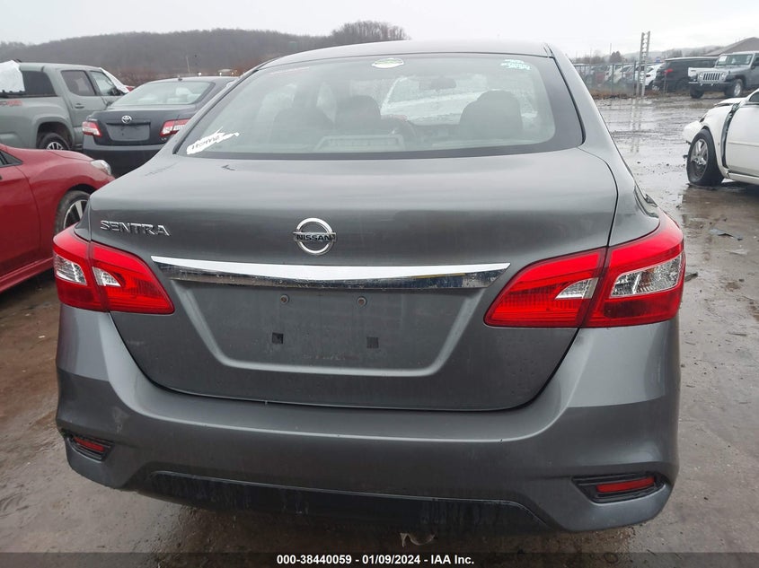 VIN 3N1AB7AP1KY226160 2019 NISSAN SENTRA S