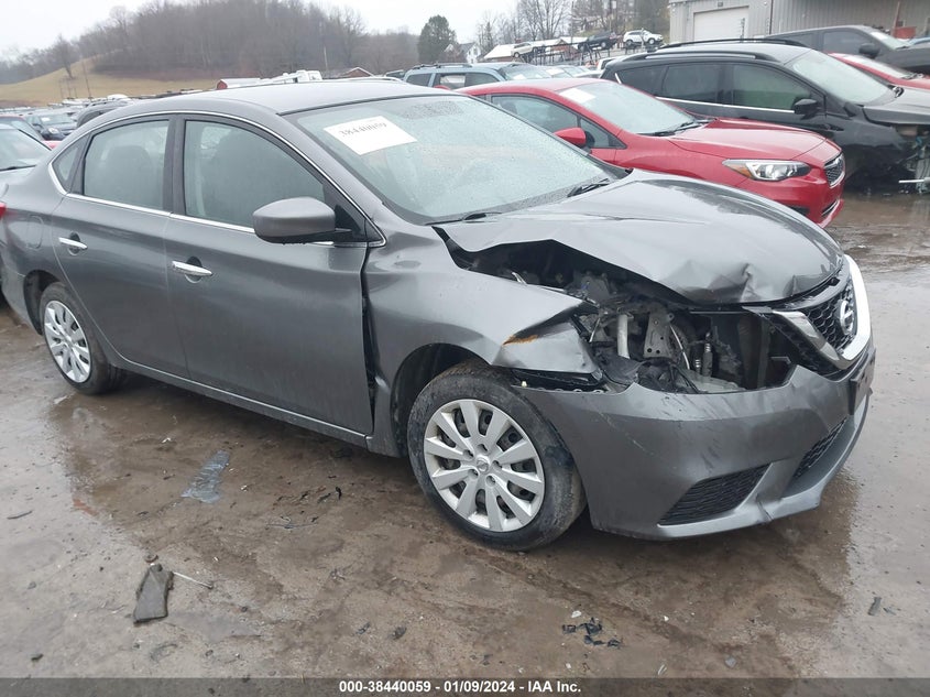 VIN 3N1AB7AP1KY226160 2019 NISSAN SENTRA S