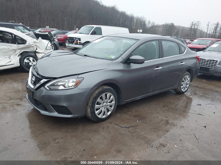 VIN 3N1AB7AP1KY226160 2019 NISSAN SENTRA S