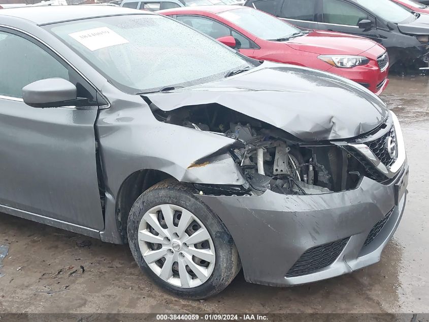 VIN 3N1AB7AP1KY226160 2019 NISSAN SENTRA S