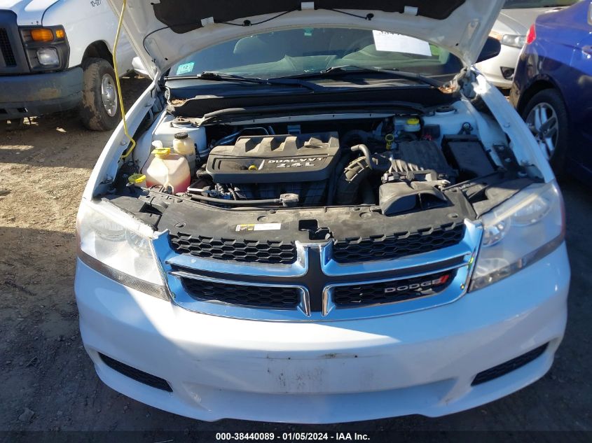 2014 DODGE AVENGER SE - 1C3CDZABXEN234733