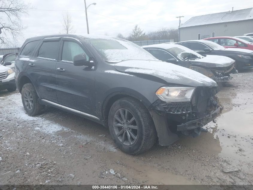 2018 DODGE DURANGO SXT - 1C4RDJAG8JC462576