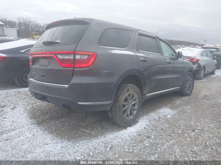 2018 DODGE DURANGO SXT - 1C4RDJAG8JC462576