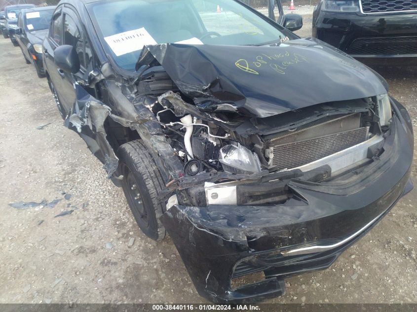 2013 HONDA CIVIC LX - 19XFB2F58DE099196