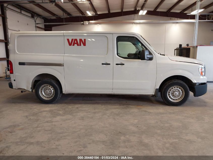 2013 NISSAN NV CARGO NV1500 S V6 1N6BF0KLXDN101695