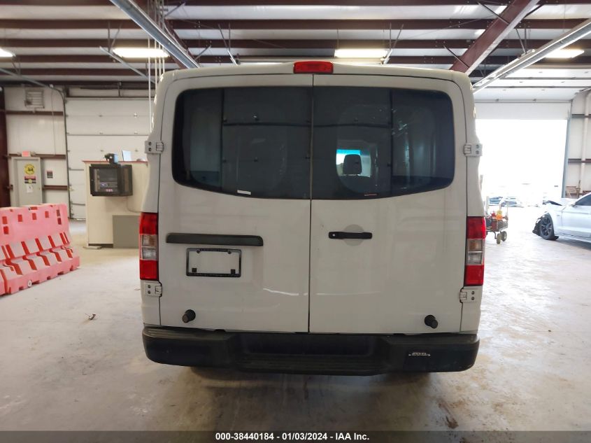 2013 NISSAN NV CARGO NV1500 S V6 1N6BF0KLXDN101695
