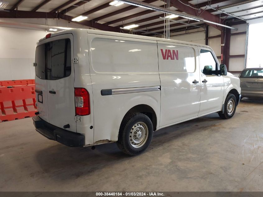 2013 NISSAN NV CARGO NV1500 S V6 1N6BF0KLXDN101695