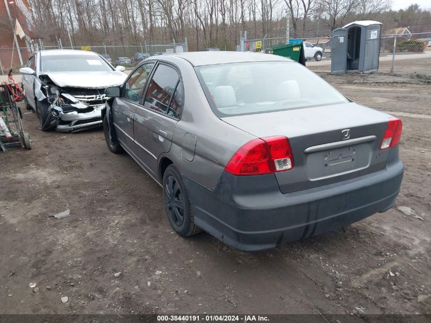 2HGES16534H569579 | 2004 HONDA CIVIC