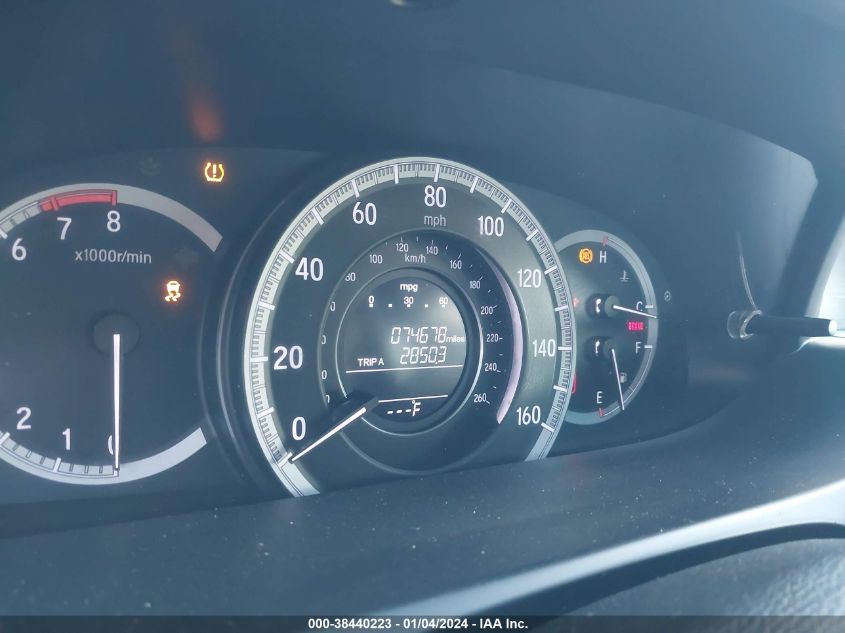 2016 HONDA ACCORD - 1HGCR2F86GA105580