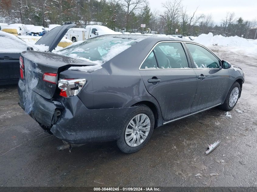 2013 TOYOTA CAMRY LE - 4T1BF1FK3DU704628