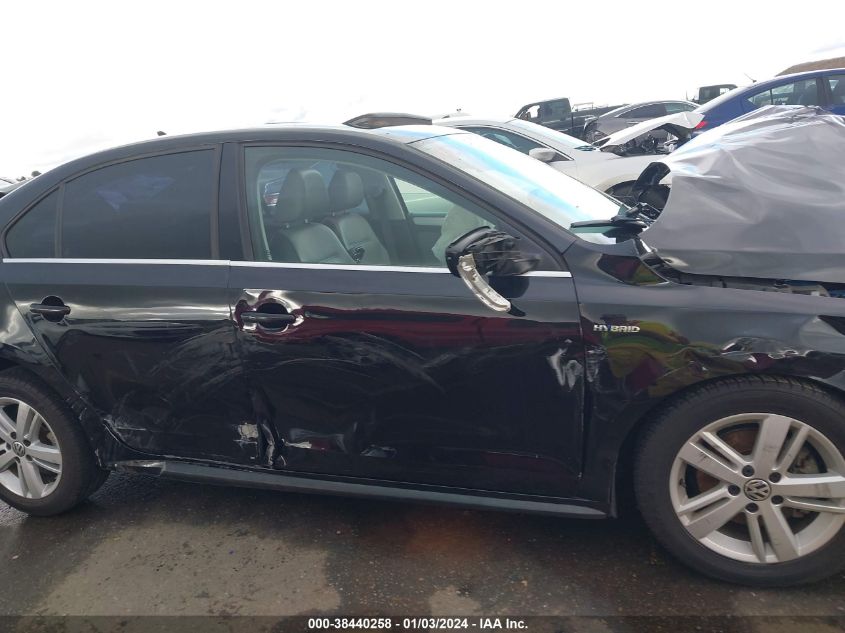 2013 VOLKSWAGEN JETTA HYBRID SEL 3VW637AJ6DM298216