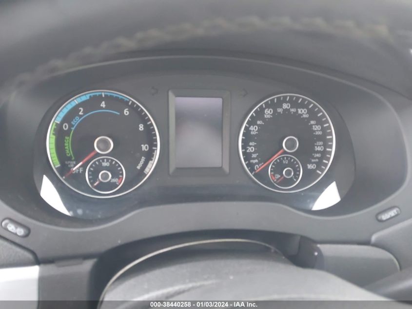 2013 VOLKSWAGEN JETTA HYBRID SEL 3VW637AJ6DM298216